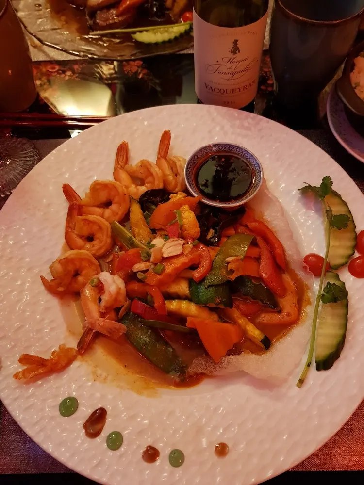 Crevette À la Thaïlandaise