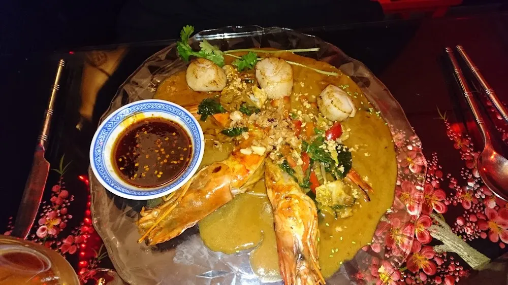 Duo Gambas Et Noix de Saint Jacques